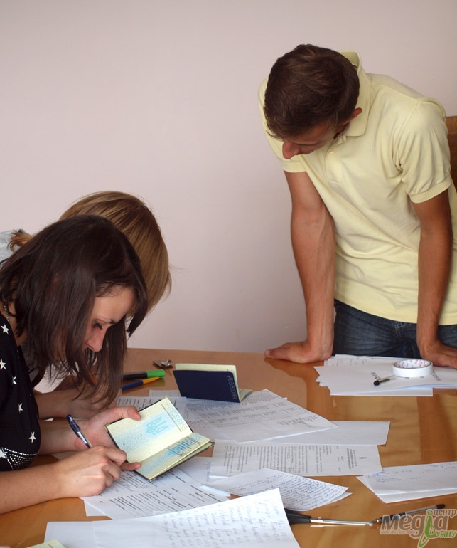 Перший етап – одержання ордерів на факультетах