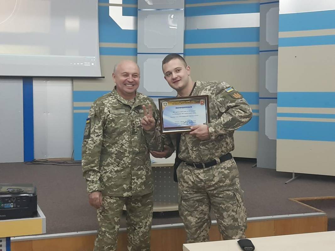 День Збройних сил України відзначили на кафедрі військової підготовки УжНУ