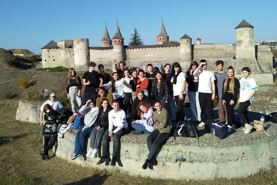 Першокурсники ФІМВ колективно активували студентські квитки поїздкою до Кам’янця-Подільського