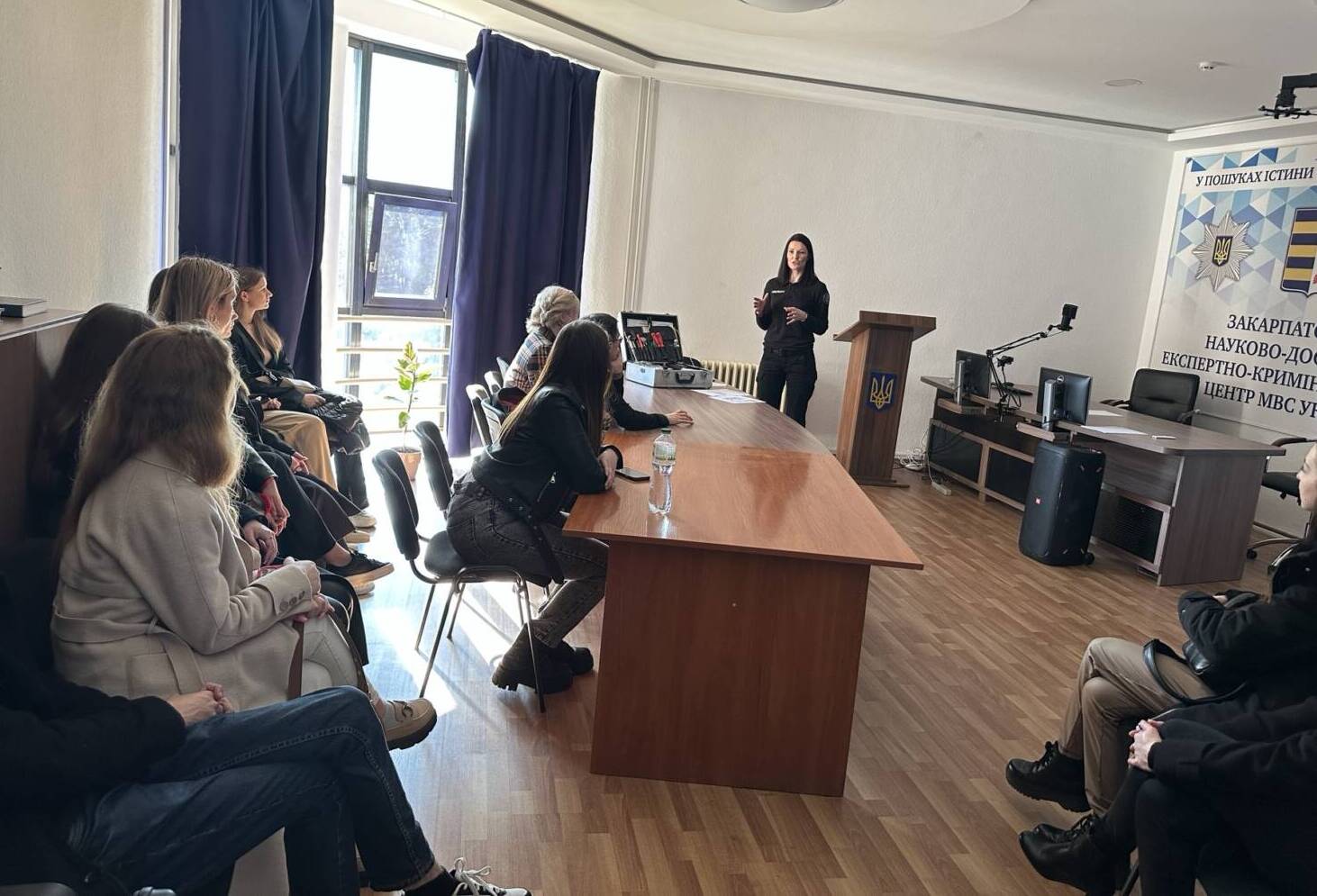 Студенти-психологи відвідали Закарпатський науково-дослідний експертно-криміналістичний центр МВС України