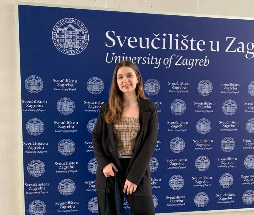 Щасливий квиток до Хорватії: студентка-журналістка цілий семестр навчається в Загребському університеті за програмою Erasmus+