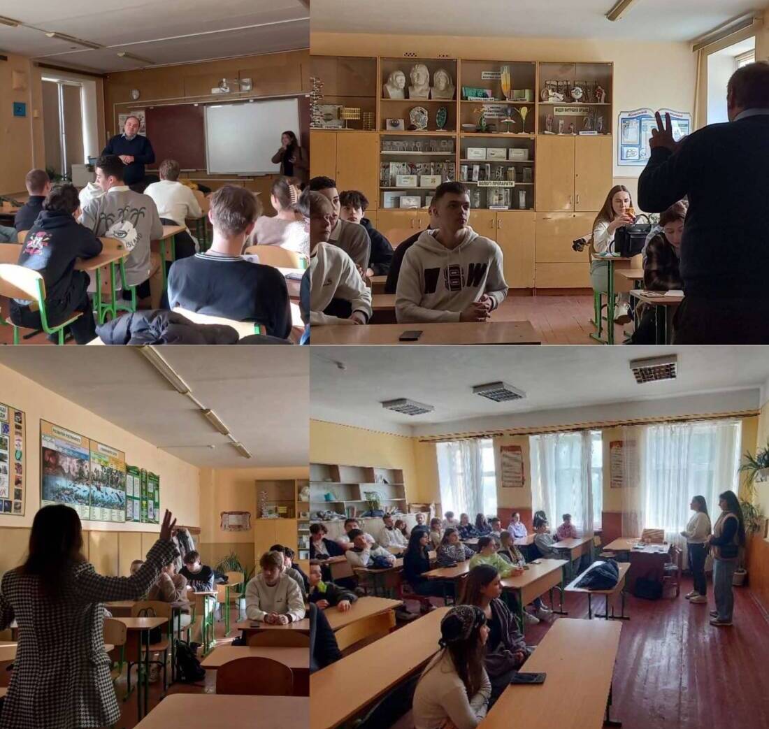 Кафедра психології зорієнтувала школярів щодо майбутнього фаху