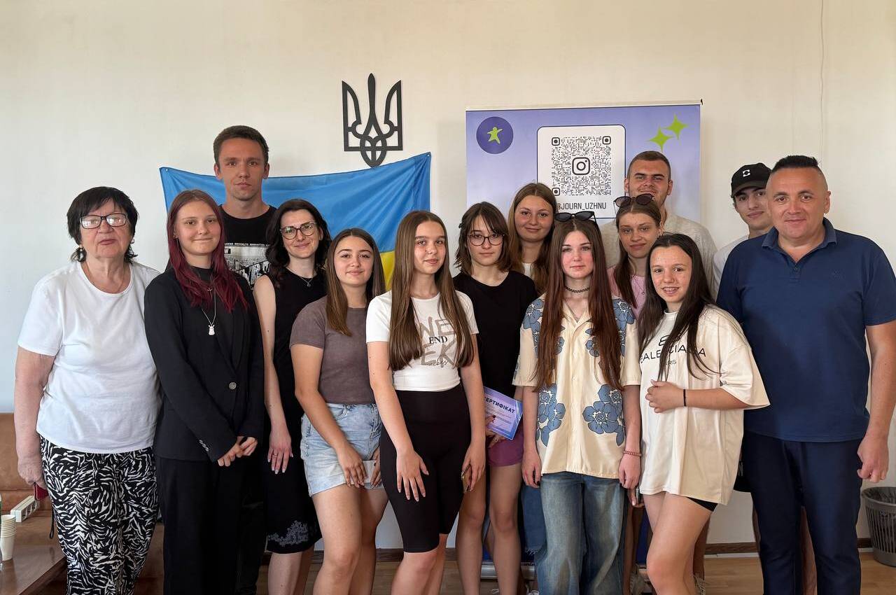 Журналістика як пригода: юні мукачівські репортери – в медіапідрозділі УжНУ