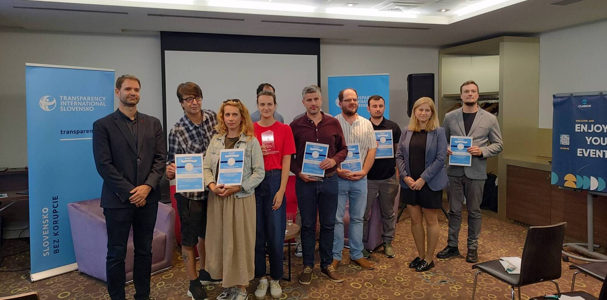 Переможці конкурсу для регіональних журналістів у Словаччині
