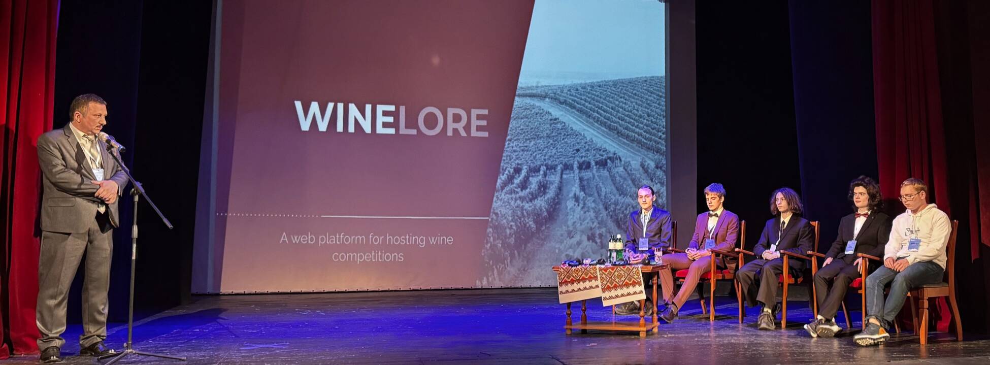 Під час виступу ужнівських айтівців