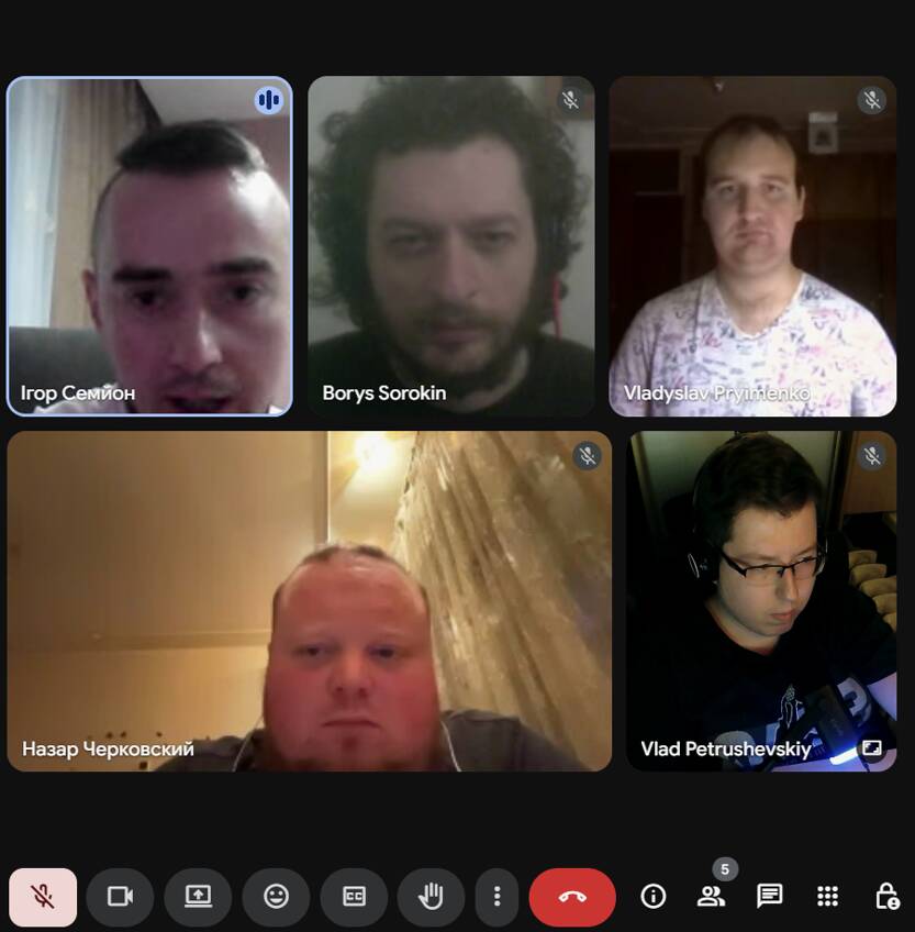 Заняття І. Семйона