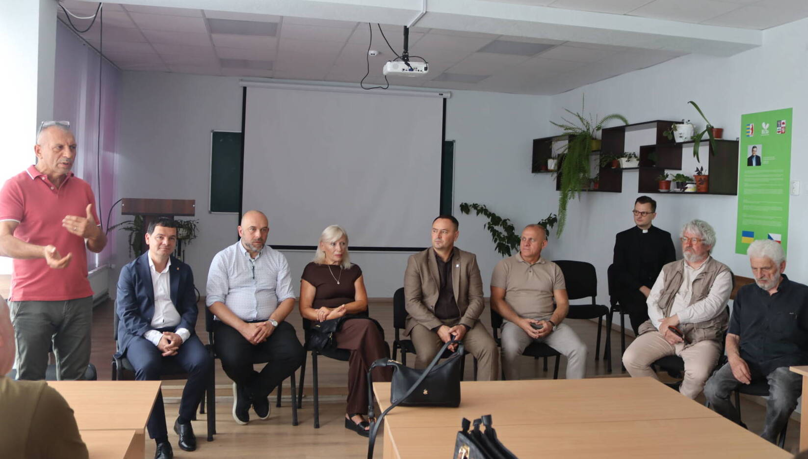Юрій Бідзіля та гості факультету