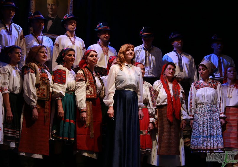 Ужгород з розмахом відзначив 70-річчя Закарпатського народного хору