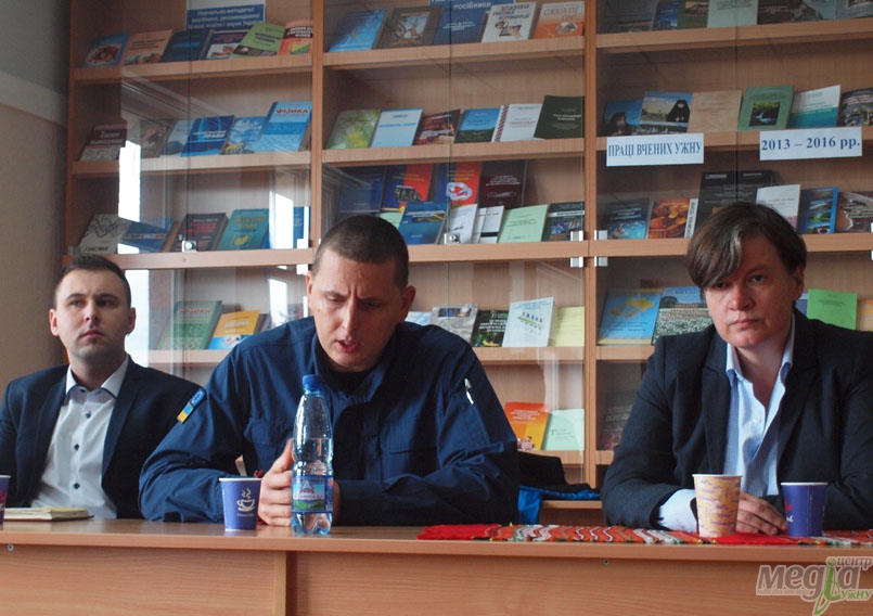 Представники чеської поліції познайомилися зі студентами УжНУ