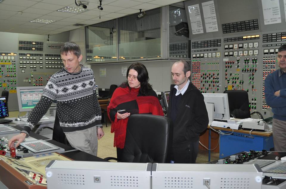 Ужгородських фізиків вітали на Хмельницькій АЕС