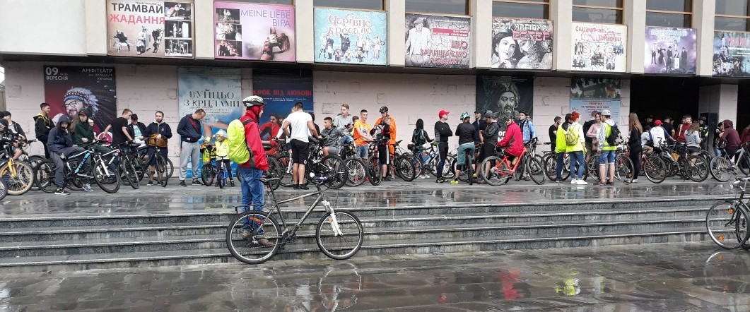 Черговий «Big City Ride» присвятили повазі до велосипедистів