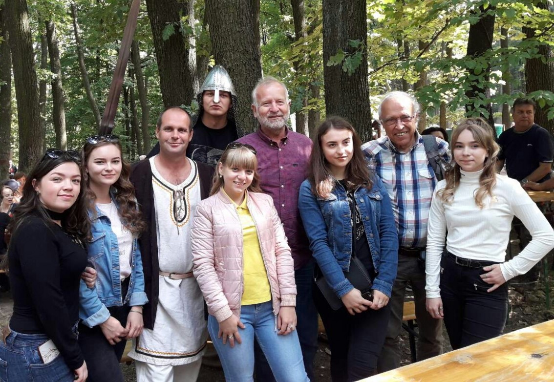 Студенти-історики поринули в середньовічну атмосферу на фестивалі Cyrilometodske slavnosti в Бойні