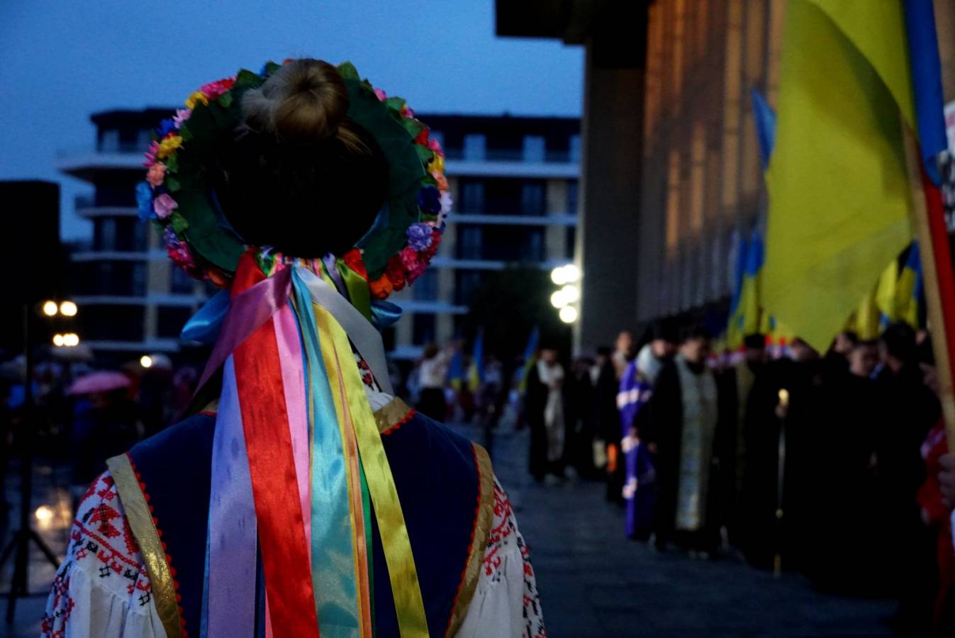 Ужгород розпочав святкування 30-ї річниці Незалежності традиційною молитвою за Україну на світанку