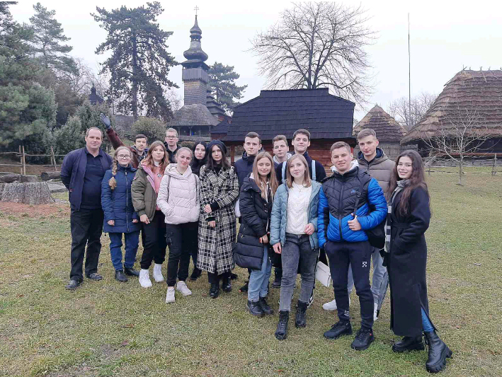 Cтуденти-історики відвідали Горянську ротонду, Ужгородський замок та скансен