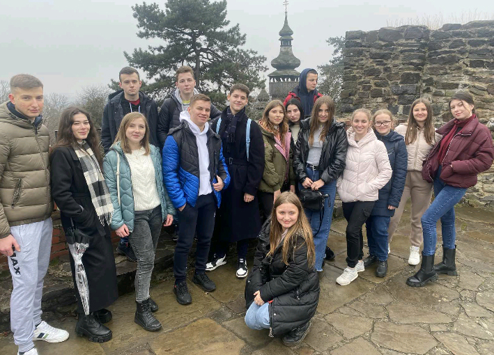 Cтуденти-історики відвідали Горянську ротонду, Ужгородський замок та скансен