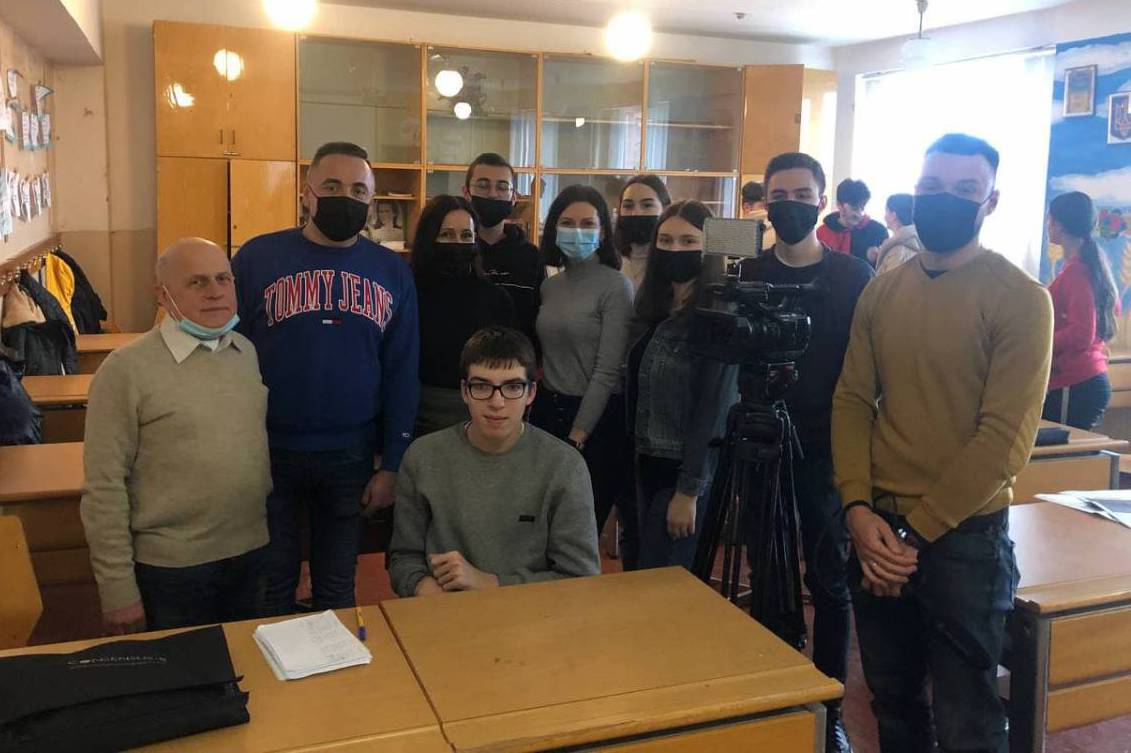 Відділення журналістики знайомило школярів із медійними професіями