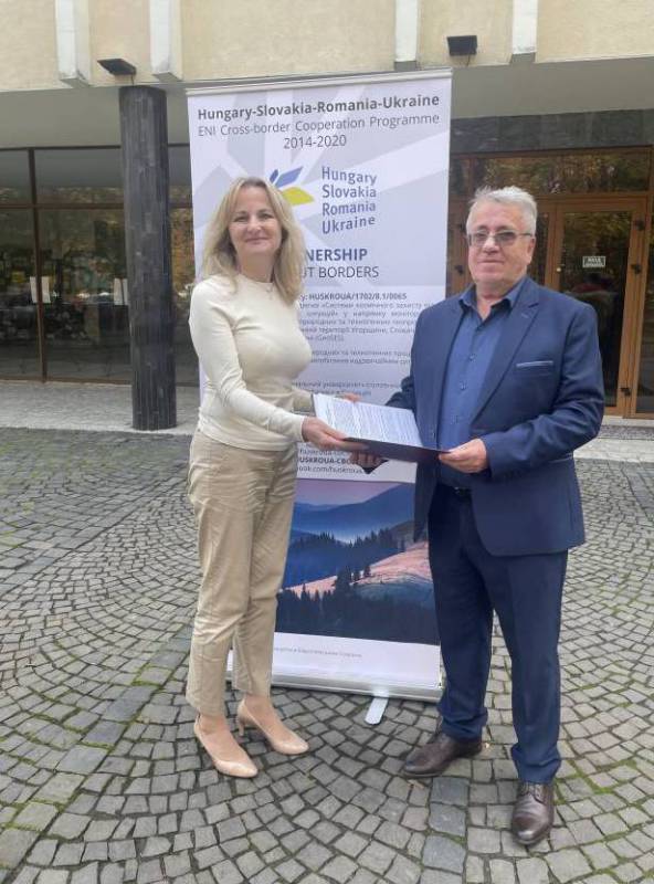 В УжНУ відбувся тренінг щодо моніторингу небезпечних природних і техногенних геопроцесів на транскордонній території