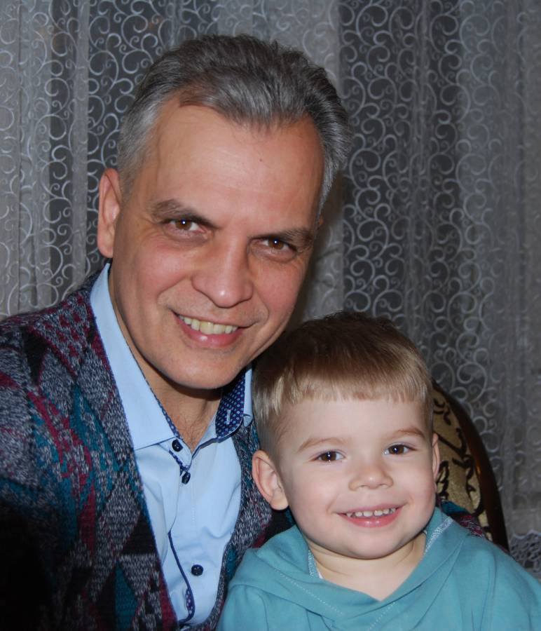 Із молодшим сином Миколкою
