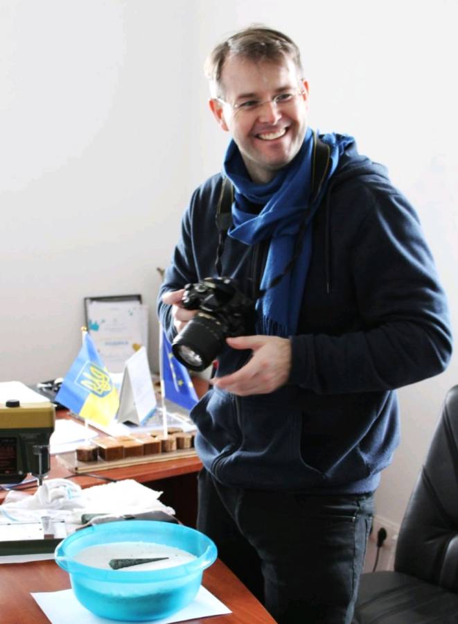 Археолог з Німеччини реалізував... «наукову мандрівку» до ужгородських колег