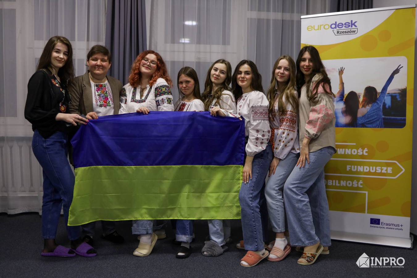 Студентки УжНУ долучилися до проєкту «Zoom in, Zoom out» програми «Erasmus+ Youth Exchange» в польському Жешуві