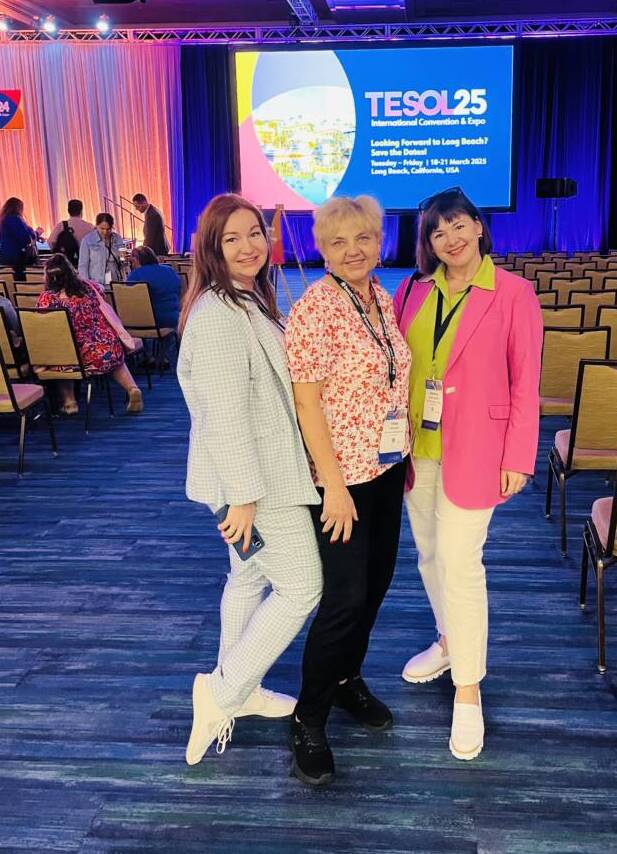 Представниця УжНУ стала делегаткою міжнародної конвенції «TESOL International Convention & Expo 2024»