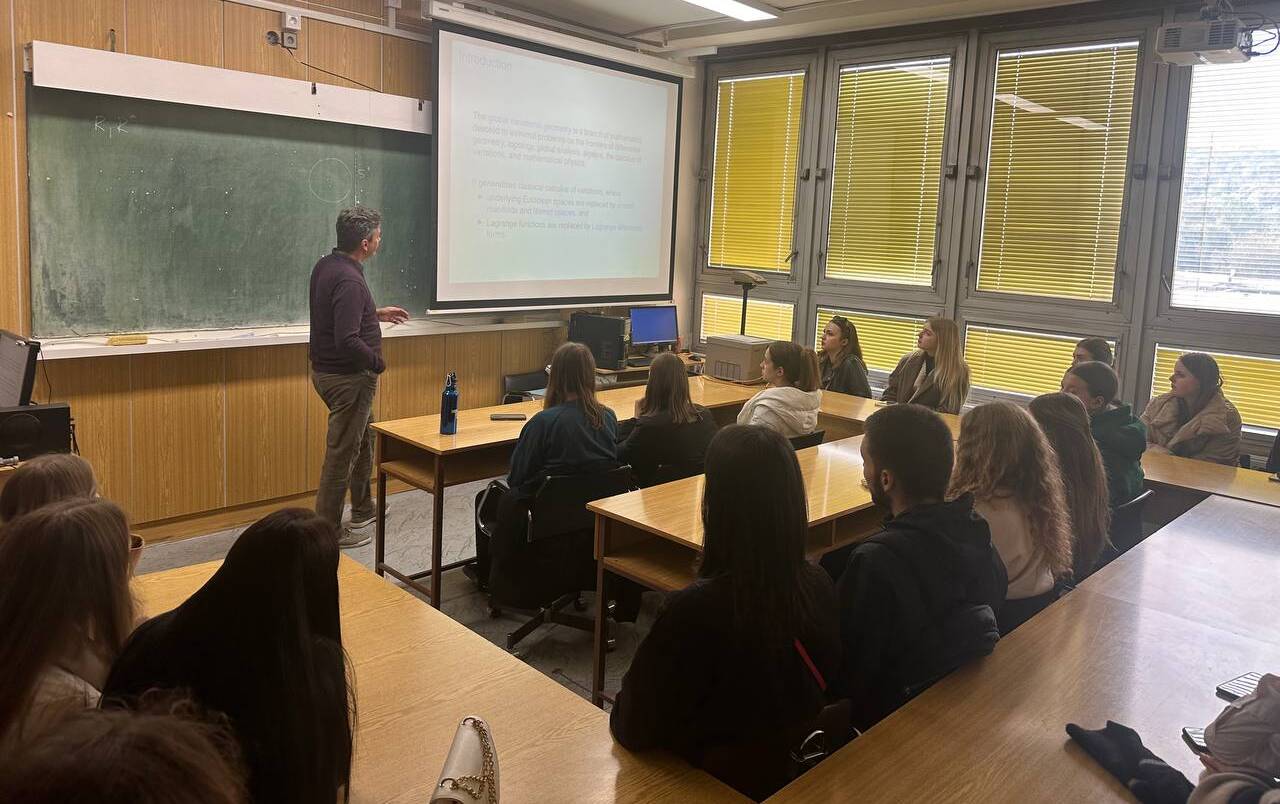 Студенти ФМЦТ поглиблювали знання з геометрії у провідному виші Словаччини