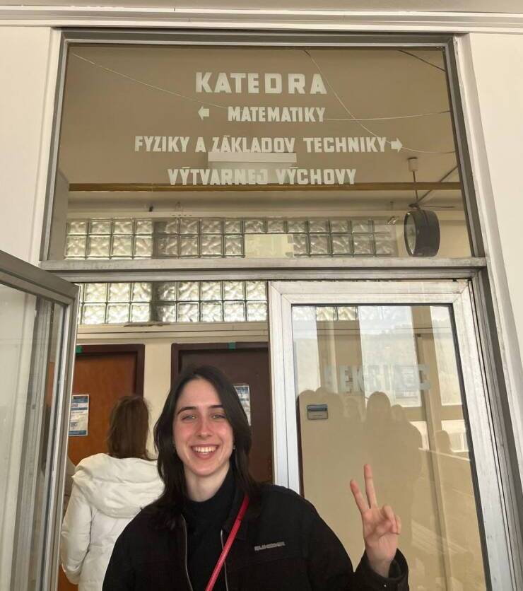 Студенти ФМЦТ поглиблювали знання з геометрії у провідному виші Словаччини