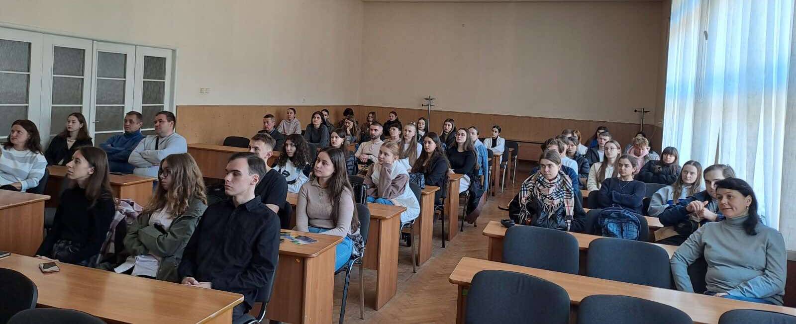 На біологічний факультет завітав учасник експедицій в Антарктику