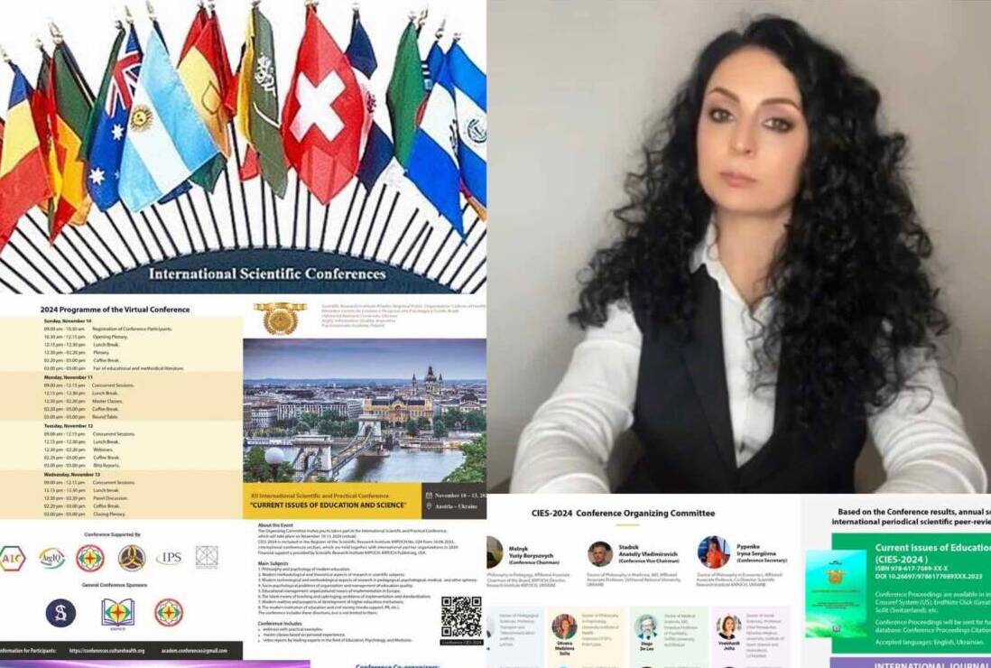 Досвід вивчення психічного здоров’я молоді під час війни на міжнародній конференції CIES-2024 представила кафедра психології УжНУ
