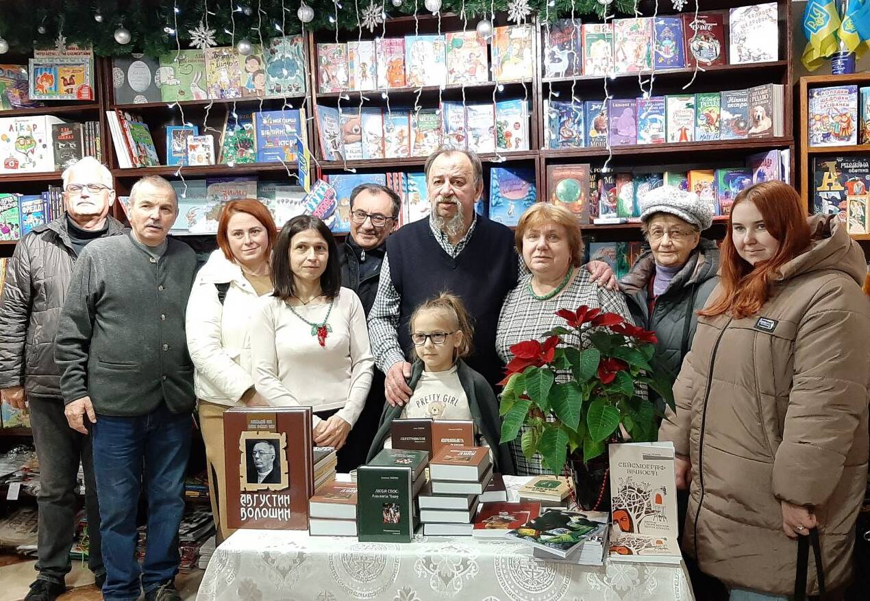 В акції «Письменник за прилавком» дебютувало подружжя Наталії та Івана Ребриків