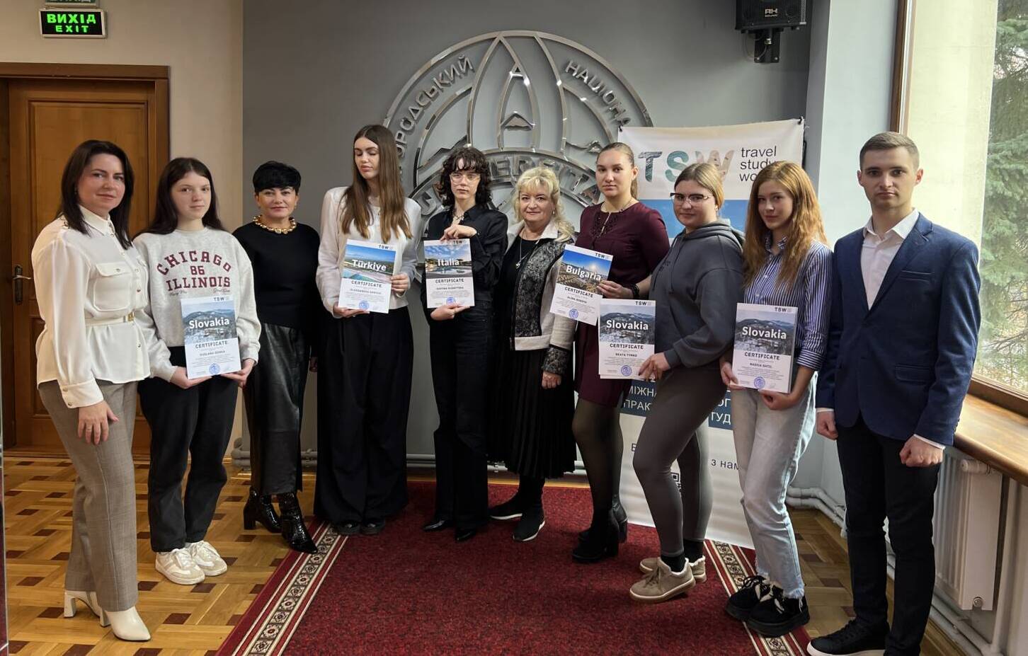 Літо в Італії, Туреччині, Болгарії та Словаччині: туризмознавці УжНУ підбили підсумки міжнародних програм стажувань