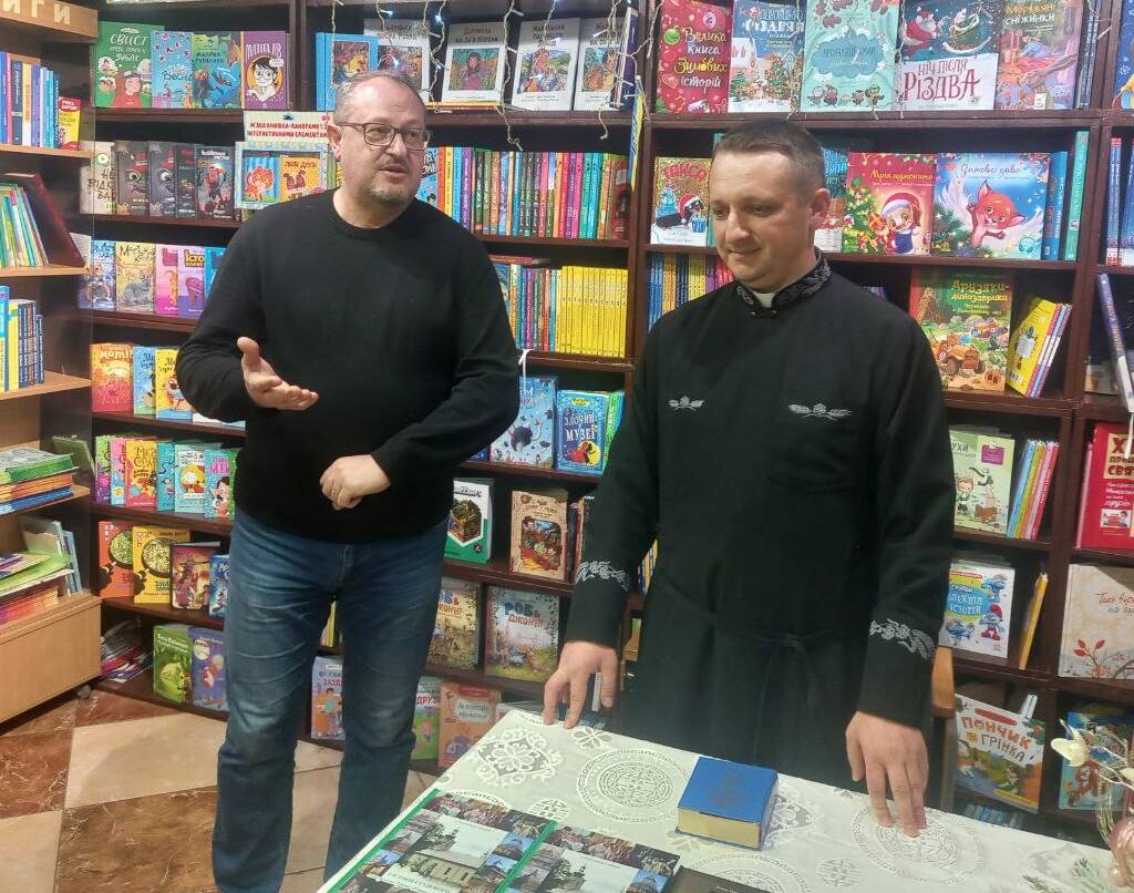 Маріан Токар та о. Олександр Славець